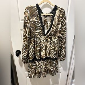 Kendall & Kylie Animal print dress